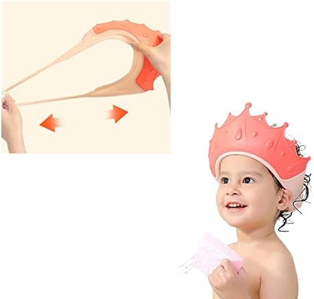 AFGANISTJ Tiktok multifunkcionalna kapa za tuširanje za djecu,mekani podesivi vizir za tuširanje Sunhat