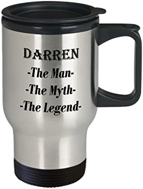 Darren - Čovjek mit, legenda fenomenalna poklon za kafu - 14oz putnička krigla