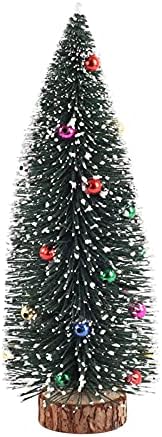 DIY MALO DRY MINI TREE Decrecko dekor Božićni mini božićni božićni drvce Početna Dekor Pročišća zidna vaza