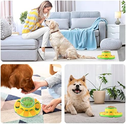 PET PUSH SLOW HOOD posuda za pse Puzzle igrača neklizajuća pametna hrana IQ Interaktivna igračka za obuku