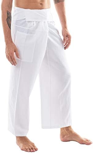Candyhusky Thai Ribarske hlače pamučne muške lounge hlače hipi yoga hlače gusarske hlače lagane