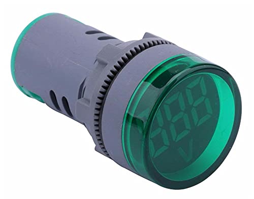 FEHAUK LED displej Digitalni mini voltmetar AC 80-500V mjerač napona mjerača volt Volt Monitor Lampica