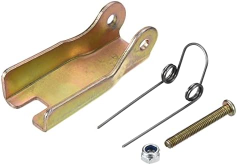 PATIKIL 2.3 inčni Hook Safety Latch Kit, Metal vučni prijemnik kuka zamjena za Clevis Hook Trailer, zlatni