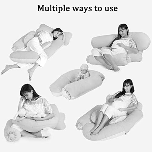 Jastuk za potporu tijelu jastuk za trudnoću za cijelo tijelo, jastuk za podesivu udaljenost za trudnice,