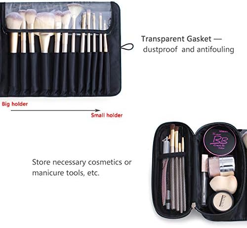 Prijenosni četkica za šminkanje torbica za šminkanje Organier za putovanja može držati 20 + četkica kozmetička
