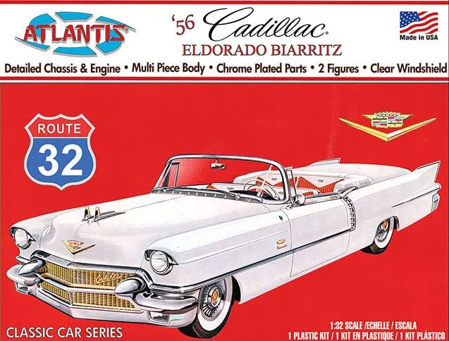 Atlantis 1956 Cadillac Eldorado Biarritz komplet plastičnih modela 1/32
