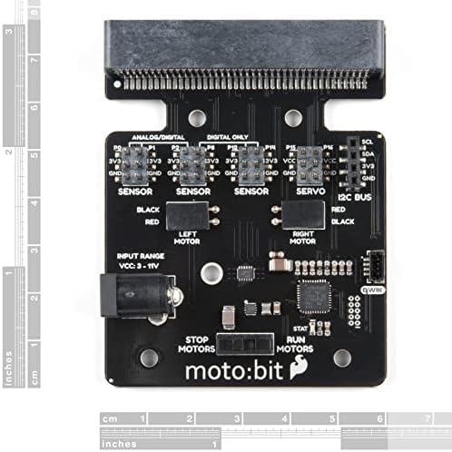 SparkFun Moto: bit-Micro: bit kompatibilan nosač odbora u potpunosti funkcioniše Robotika platforma početnik-friendly