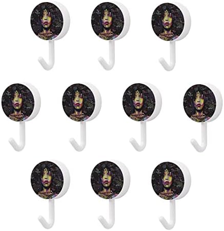Afrička crna žena okrugla plastične kuke za višekratnu ljepljivu kuke za vešanje zidnih kuka za kuhinju