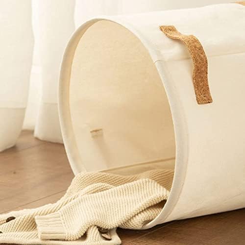HONGLIUDSF jednostavna i elegantna torba za odlaganje igračaka lanena pamučna torba za odlaganje veša korpa