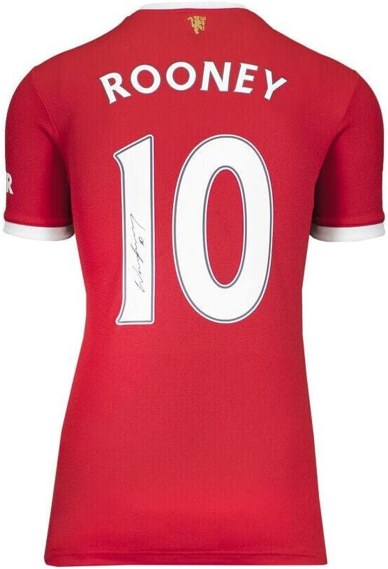 Wayne Rooney potpisao majicu Manchester Velika - 2021-22, broj 10 Autogram - autogramirani nogometni dresovi