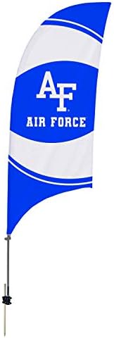 Victory Corps 810028USAF-003 Falcons zrakoplovske snage 7,5 ft. Zastava za perje sa šiljkom bazom