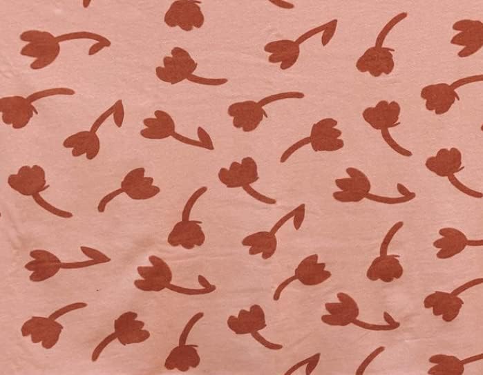 ISEE tkanina - cvjetna tkanina po dvorištu - organska frotirna tkanina - potrepštine za šivanje - proizvedeno