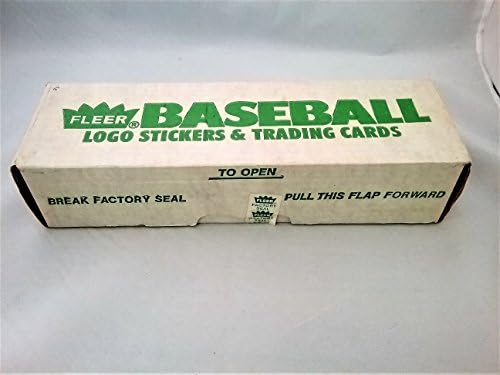 1988 Fleer bejzbol kartica zapečaćeni set - Tom Glavine's Rookie Card - RC!