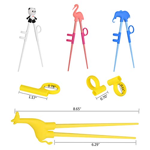Štapići za obuku, slatki životinjski oblik jednostavni za korištenje štapići za učenje za djecu s pričvršćivanjem
