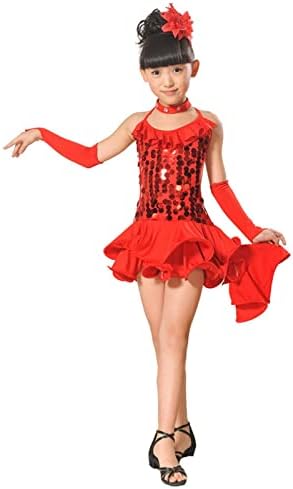 Djeca Dječje djevojke Obucite suknje Latino baleta haljina Party Dancewear Dresi Dnevne kostime Dress Solid
