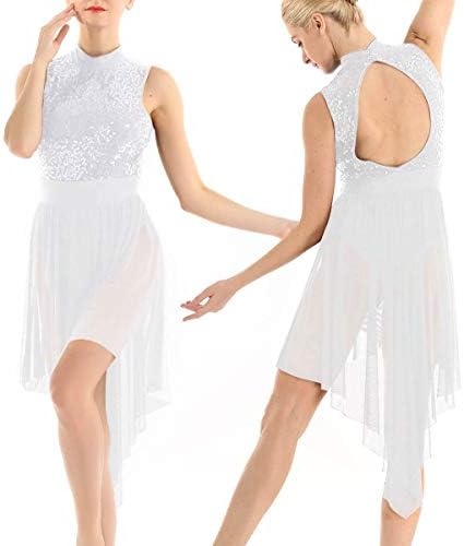 ACSUSS ženske gene za plesnu haljinu Lyrica moderne savremene suknje s visokim suknjom