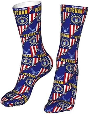 Air Force Veteran Američki zastava Socks muškarci i žene čarape Casual Socks Unisex čarape Sportske čarape