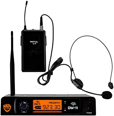 Nady DW-11 Digitalni bežični mikrofonski sistem sa slušalicama HM - 3 jednosmerni Headmic™ - Ultra-niska