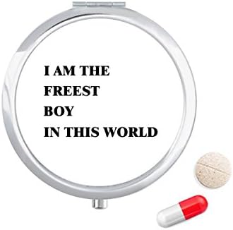 Ja Sam Najslobodnija Kutija Za Pilule Za Dječake Džepna Kutija Za Pohranu Lijekova