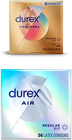 Kondomi za seks, avanti Bare Call Feel Feld Feld Condomi, 36 brojeva, prirodna koža na koži, FSA i HSA ispunjavaju
