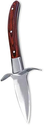 [J&J proizvodi ] nož za ostrige-vrhunski kvalitet Pakka Drvo-drška Oyster Shucking nož