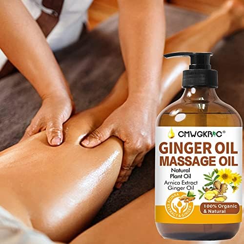 2 pakovanje ulja đumbira limfna drenažna masaža, drenaža stomaka ulje đumbira-zagrevanje umornih bolnih