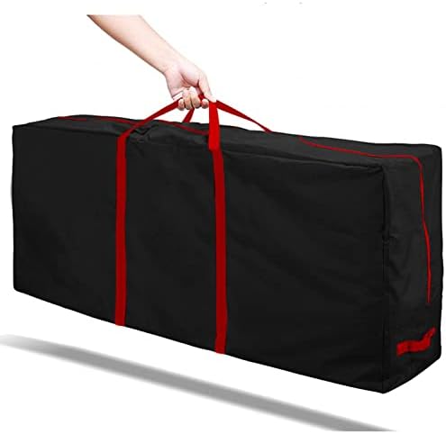 Cokino kutija za božićno drvo sa izdržljivim ojačanim ručkama & Dual Zipper Umjetna rastavljena stabla suza dokaz Oxford Duffle torba velike torbe za odlaganje