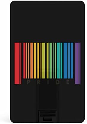 LGBT ponos barkod USB fleš pogon personalizirana kreditna kartica Pogonski memorijski stick USB ključni