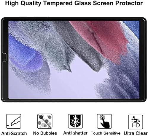 [2-Pack] Dwaybox zaštitnik ekrana kompatibilan sa Samsung Galaxy Tab A7 Lite 8.7 inch 2021, HD kaljeno staklo