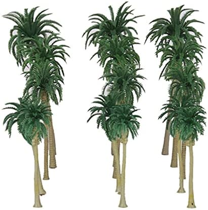 Wakauto Plants Decor Palme ho n z skala 15kom pejzaž model Palme Model minijaturne Palme minijaturni pejzaž