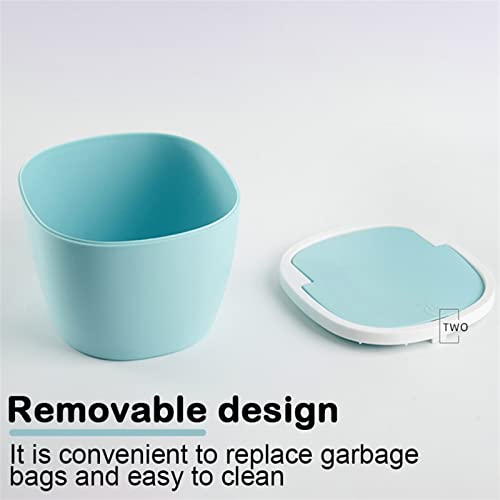 Skimt Mini smeće može mini smeće može rezervirati kanti za smeće s poklopcem mali otpadni kantu za kancelarijsko sredstvo za skladištenje kućnog stola za prašinu može seći začiniti