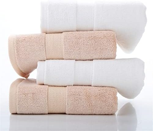 LDCHNH vlakna ručnik za ručnik za ručnik s 3 komada set top tačke mekanog ručnika s dva u boji