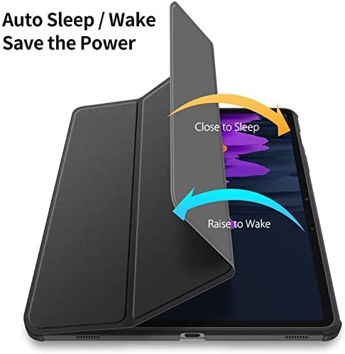 Slučaj za Samsung Galaxy Tab S8 Ultra 14.6 inčni kućište sa S olovkom, prozirna tanka lagana futrola sa autopomirom / buđenje, poklopac postolja za Samsung tablet S8 ultra