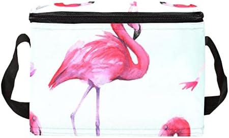 Guerotkr torba za ručak za žene, kutija za ručak za muškarce, ženska kutija za ručak,flamingo