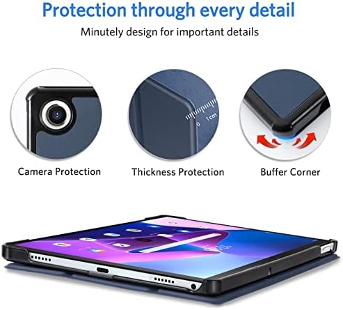 Kobak Lenovo Tab M10 Plus Case 10,6 inča 2022 3. Gen, Slim postolje Hard Back Shell Zaštitna Smart Cover