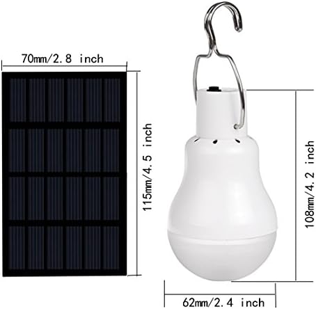 ABZXT lampa na solarni pogon daljinska kontrola prenosiva LED sijalica svjetla solarne energije Panel Led