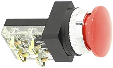AEXIT AC 250V prekidači 6a DPST momentalna crvena gumba Gumb Gumb Gumb Switch
