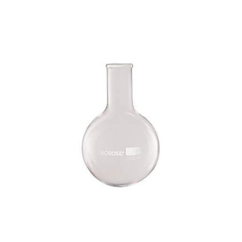 Borosil® tikvica za ključanje okruglog dna sa obodom od perli, 150mL, 10 / CS
