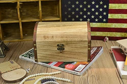 Anncus 3Sizes / set Vintage antikni drveni blaga kutija za pohranu kutija za pohranu Creativentation Continental