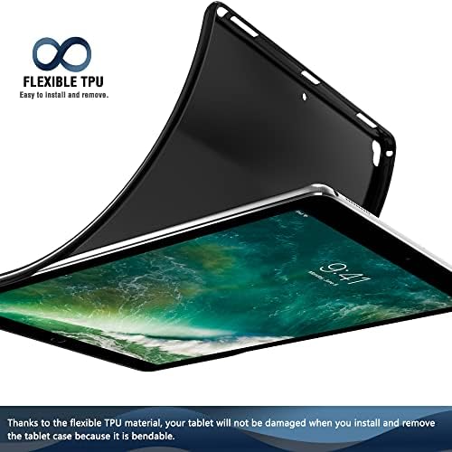 Slučaj za Apple iPad Pro 12,9 inča i iPad Pro 12.9, Puxupu Slim Design Matte Gumeni mekani TPU zaštitni