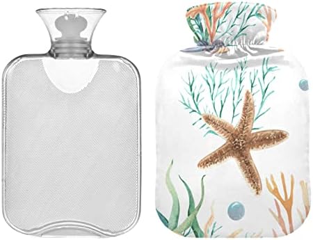 Boce za toplu vodu sa poklopcem Sea Shell Marine Summertime vreća za toplu vodu za ublažavanje bolova, glavobolja