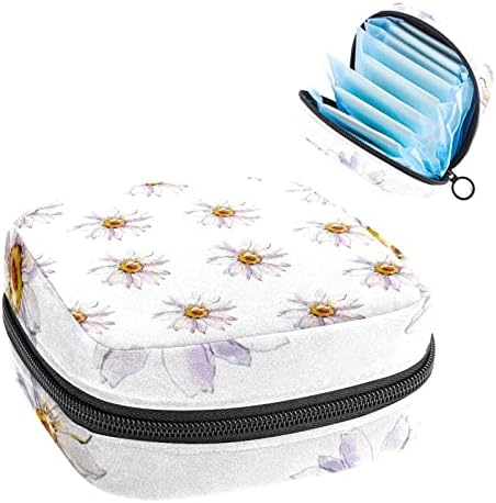 Uskršnja jaja ljubičasta torba za čuvanje higijenskih uložaka, torbica za menstrualne čašice sa patentnim