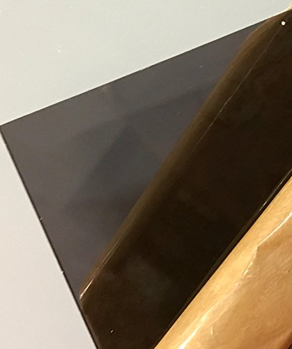 Sibe-R plastična ponuda - tamno siva / dim prozirni akrilni pleksiglass 2074-1 / 8 - 24 x 36 akrilni plastični