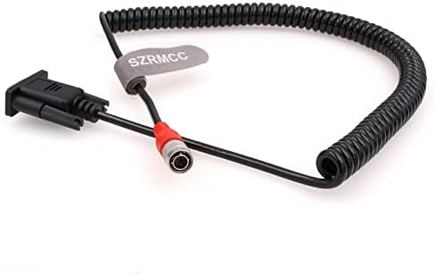 SZRMCC HIROSE 6 PIN mužjak za serijski DB9 kolektor za namotani kabel za kolektor za Nikon DTM352 DMT452