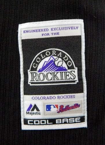 2014-15 Colorado Rockies 35 Igra Rabljeni Black Jersey BP ST DP01971 - Igra Polovni MLB dresovi