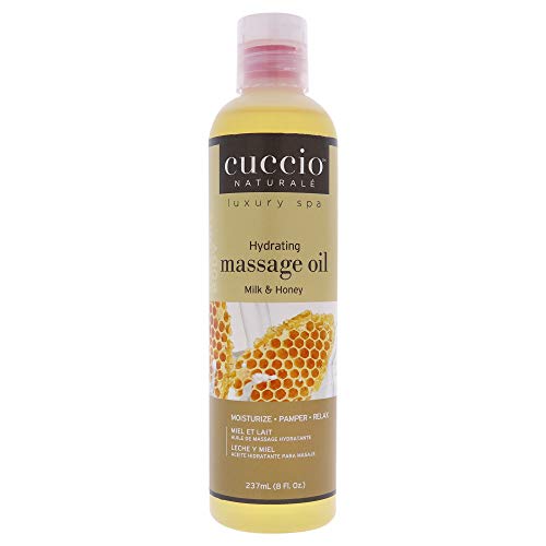 Cuccio Naturale ulje za masažu-obnavljajuće, hidratantno ulje za tijelo za tretman masaže-ostavlja kožu mekom i blistavom - bez parabena sa prirodnim sastojcima-bijelom limetom i Aloe Verom - 1 galon