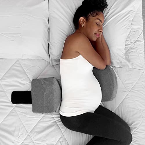 Belly Bandit-S. O. S. Sleep on side jastuk za trudnoću – jastuk za trudnice, jastuk za leđa i kaiš-Podesiva