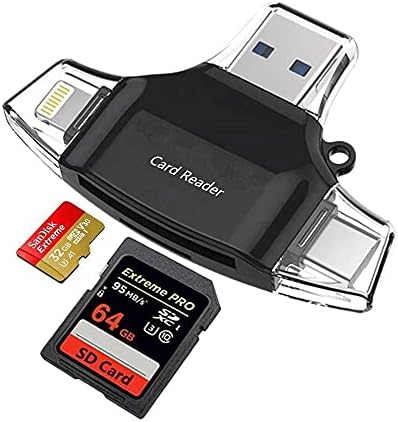 BoxWave Smart Gadget kompatibilan sa Energizer E10+ - Allreader čitač SD kartica, čitač microSD kartica