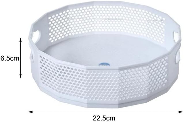 JFGJL 360 ° rotirajuće stalak za pohranu odjela za skladištenje kutija Kuhinjska polica Plastična začina