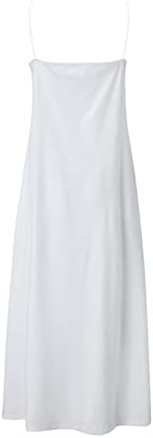MIASHUI ženske koktel haljine ženske štampane maksi haljine sa V izrezom letnje haljine sa špageti remenom